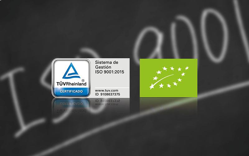 ISO9001 - Materias primas para la indústria de la salud